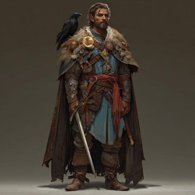 Design your dnd fantasy character art by Kutaaldeg | Fiverr