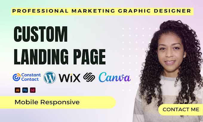 design a landing page on wordpress