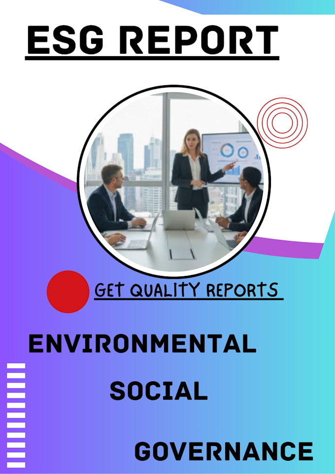 write esg reports for european fintech startups