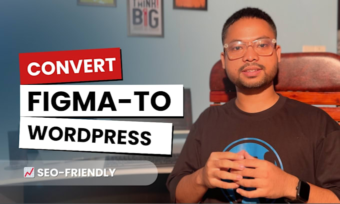 convert figma to wordpress and figma to elementor fully seo friendly