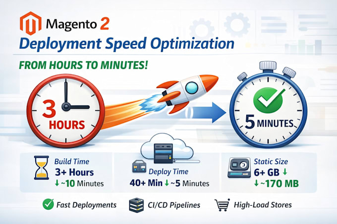 speedup your magento deployment up to 5 minutes