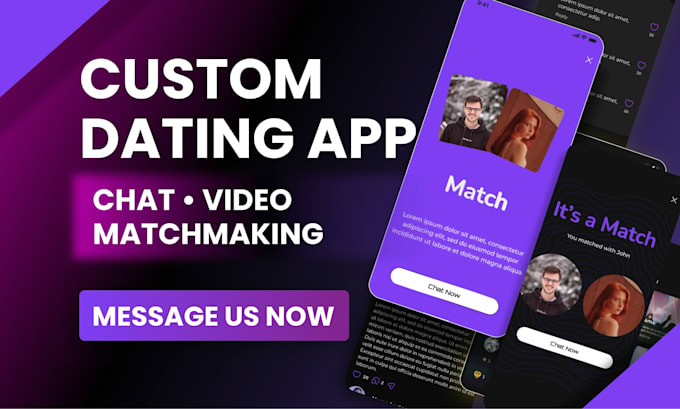 do dating app development with matchmaking and video chat