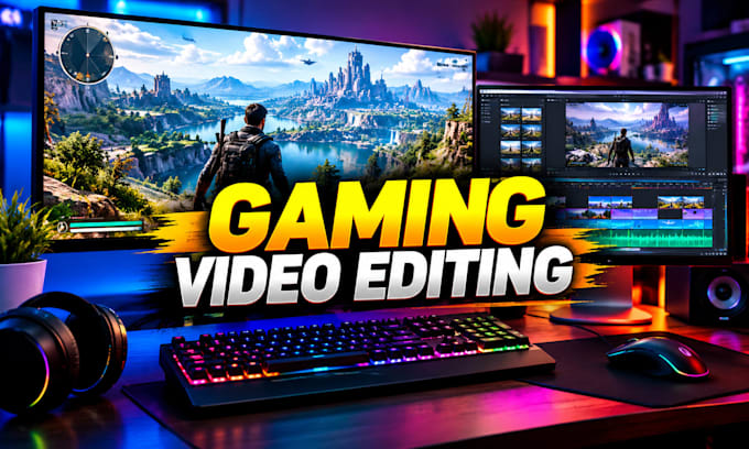 do fast gaming video editing for youtube