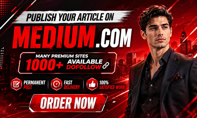 publish your article on medium,com high da sites with dofollow authority links