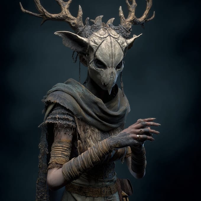 fantasy horror and fantasy horror character