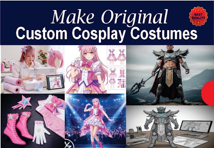 create original cosplay costumes with unique designs