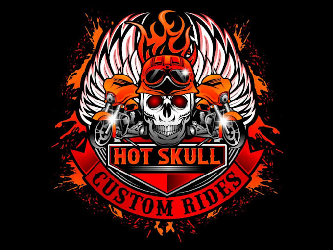 design unique motorcycle logo