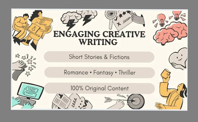 provide creative content writing services with storytelling