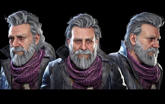 create realistic 3d character unreal engine 5 with face mocap rig game ready