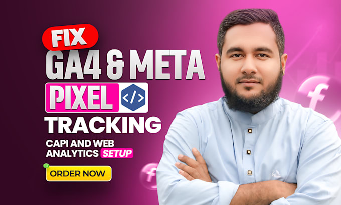 fix ga4, facebook pixel tracking with meta capi and web analytics