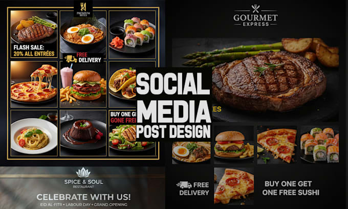 design social media posts facebook posts instagram posts ads