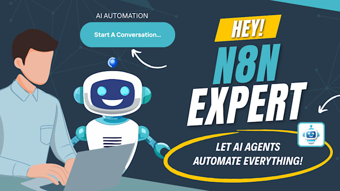 create n8n workflows and ai agents and integrate hubspot CRM