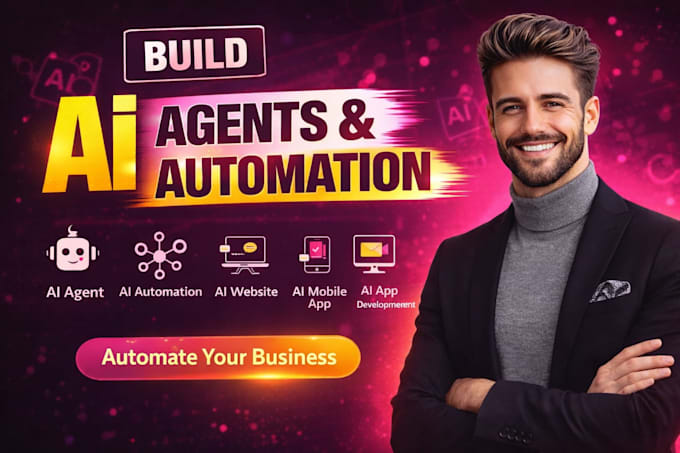 do ai agent, ai automation, ai website, ai mobile app, ai app development