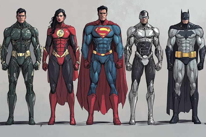 draw superhero comic superhero character marvel