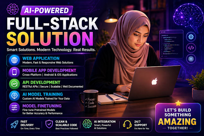 build an ai powered full stack web application