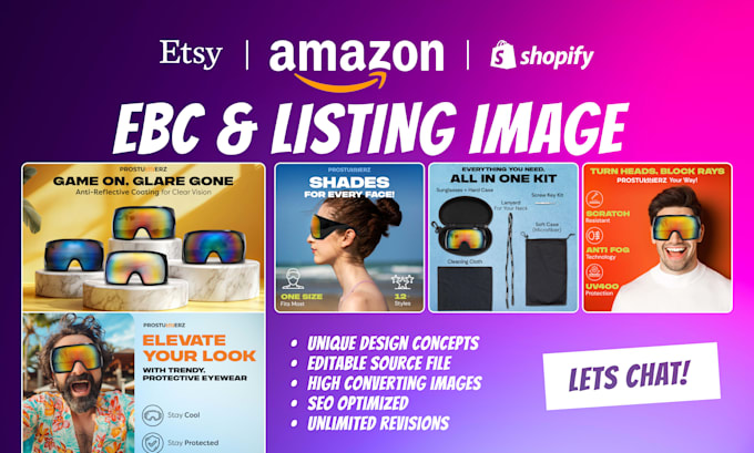 create listing images and ebc content for ecommerce