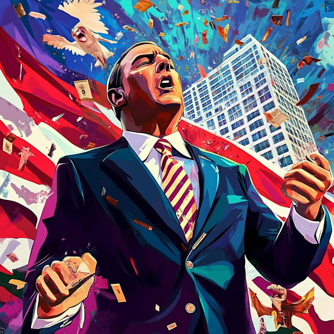 draw satire, editorial or political cartoons
