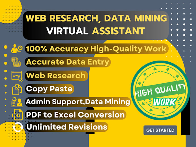 be your virtual assistant, internet researcher