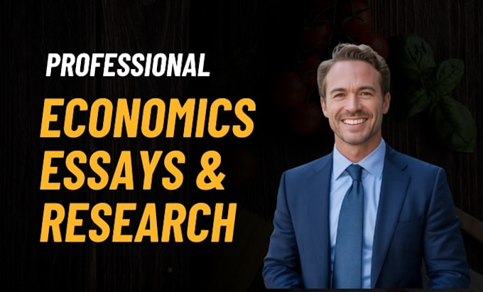 write economics,essay, finance, statistics, ethics