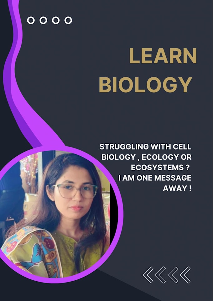 be your favourite biology tutor
