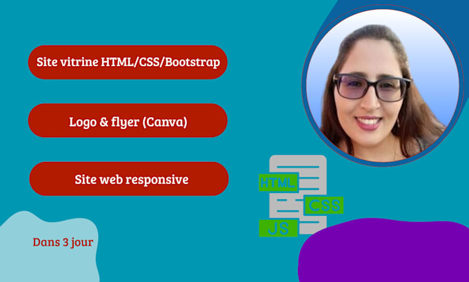 Crearé un sitio web responsive con html, css y bootstrap