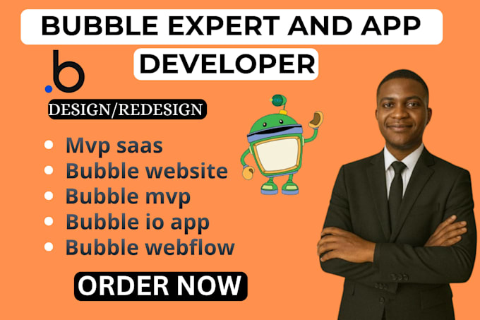 build bubble io website bubble webflow mvp saas bubble mobile app