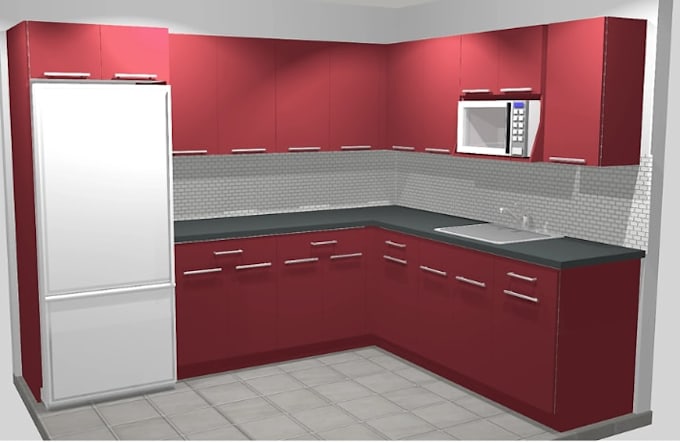 do kitchen cabinet design on 2020 design software