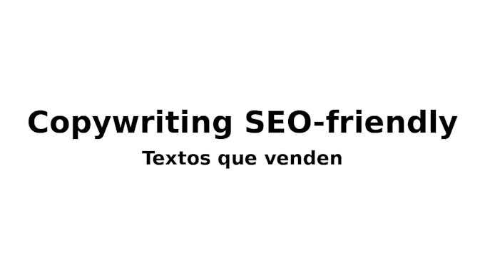 write seofriendly copy for your business