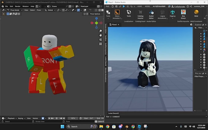create custom roblox ugc emotes and animation packs, roblox emotes