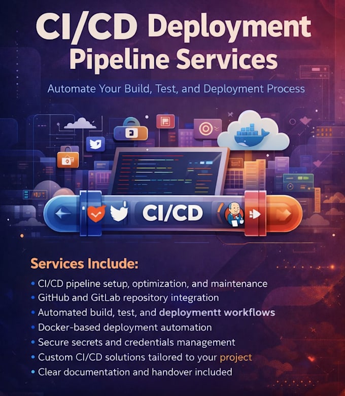 build, manage, or fix your cicd deployment pipeline
