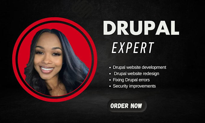 develop fix issues update design redesign drupal website