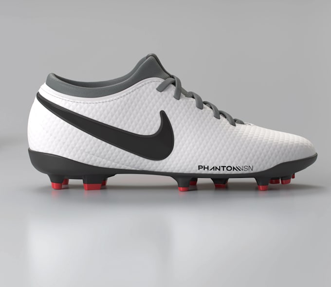 create professional 3d football design, soccer ball modeling