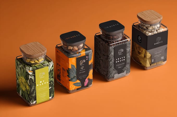 design modern product packaging and custom box design