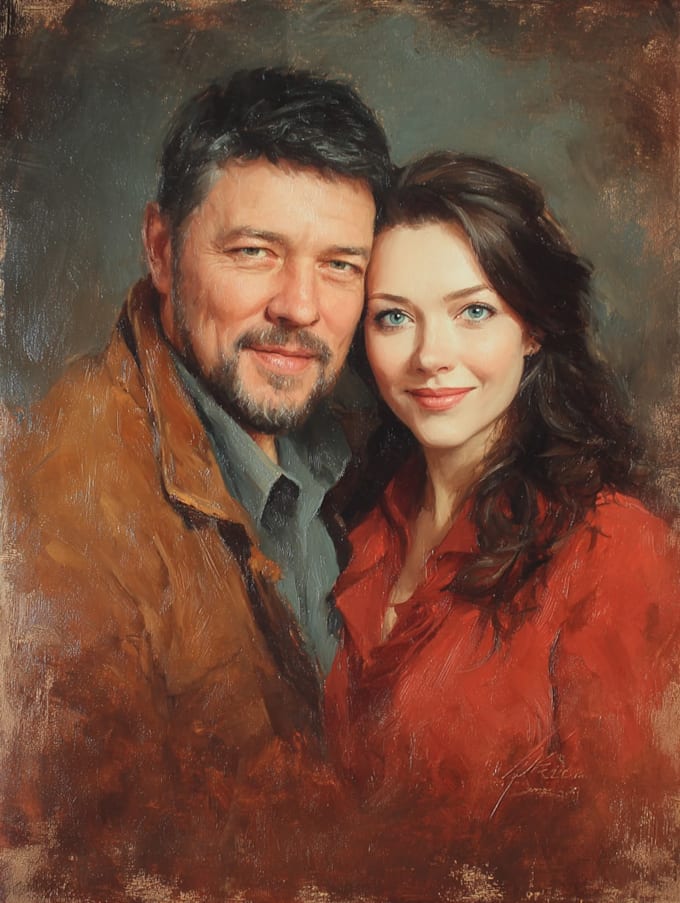 draw cartoon disney couple portrait