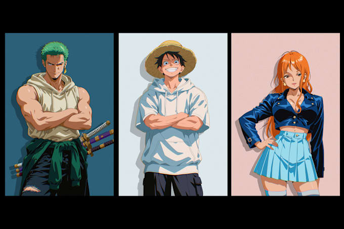 make anime retro according your characters