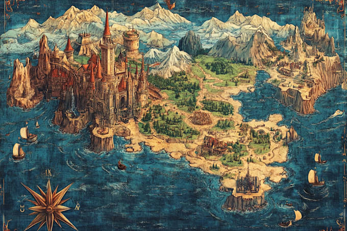 make a fantasy map