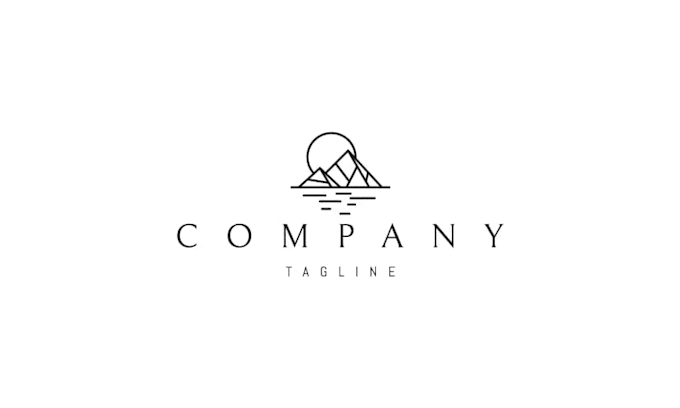 design unique line art or monoline logo