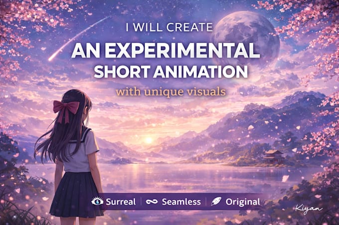 create an experimental short animation