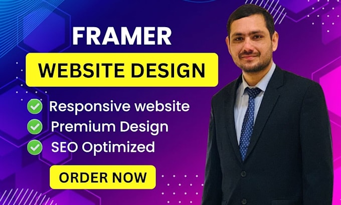 Design modern framer website, figma to framer webflow website by ...