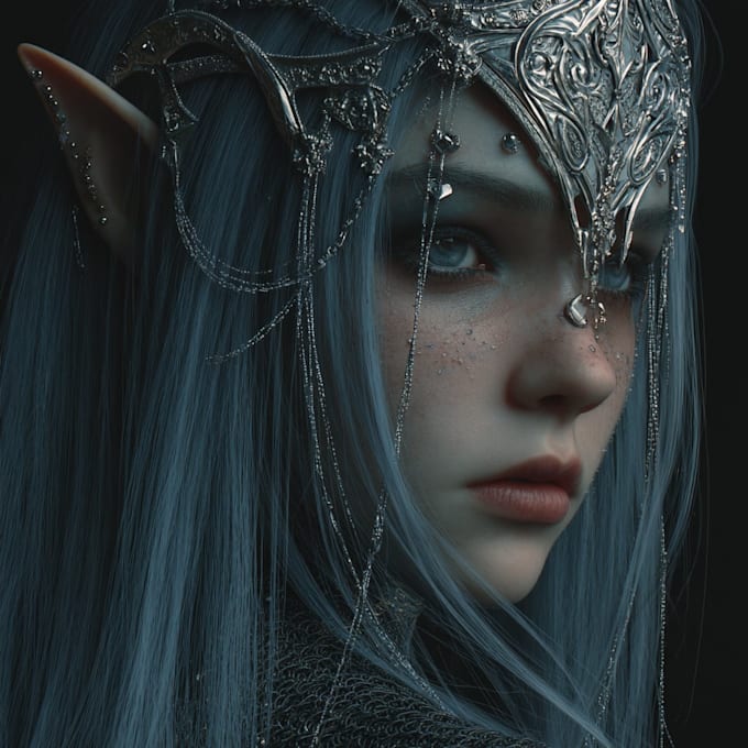 do realistic or fantasy portrait
