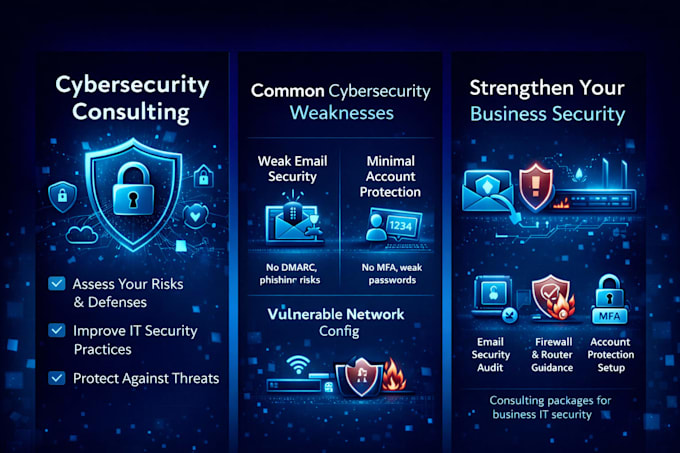 provide cybersecurity, IT consulting and security assessment