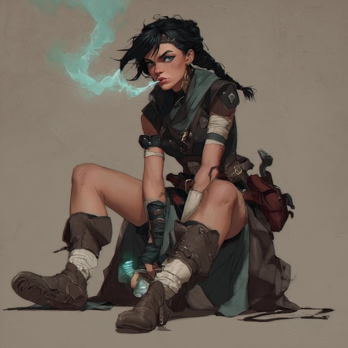 do dnd character art illustration commissions