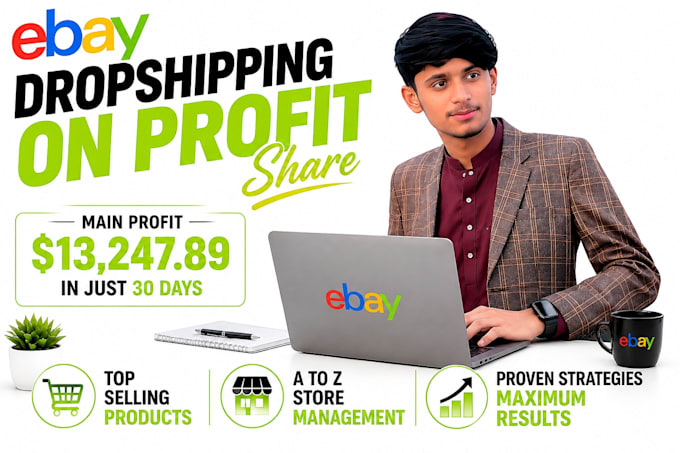 do ebay dropshipping on profit share