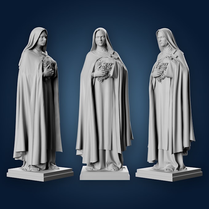 sculpt high quality 3d models, characters, and statues for 3d printing