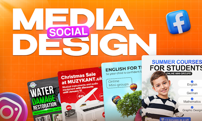 design high converting social media ad creatives