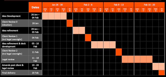be your fractional project manager and keep delivery on track