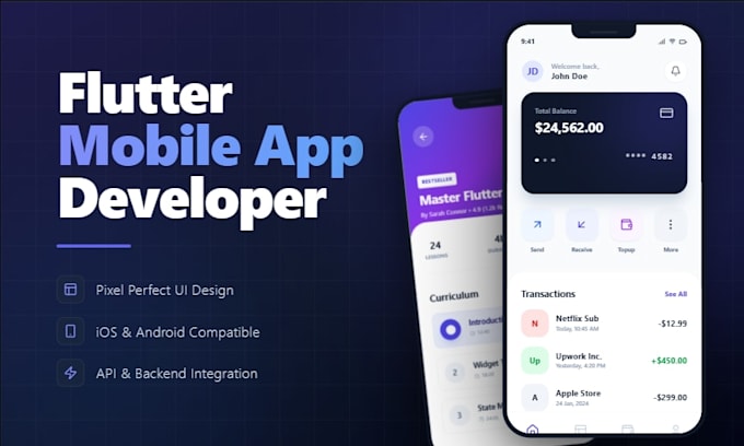 build modern android and ios apps using flutter
