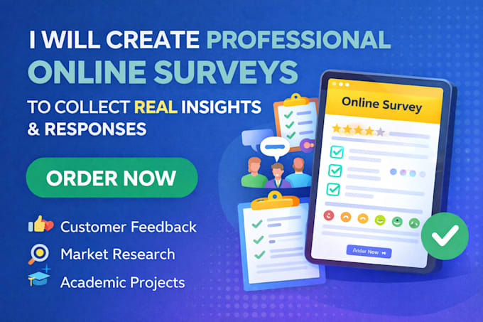 create google form, jotform and get over 1000 targeted respondent to fill survey