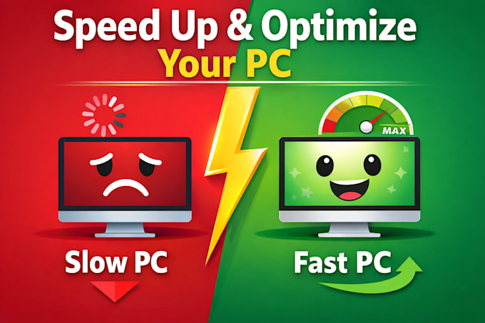 speed up, clean, and optimize your slow windows PC