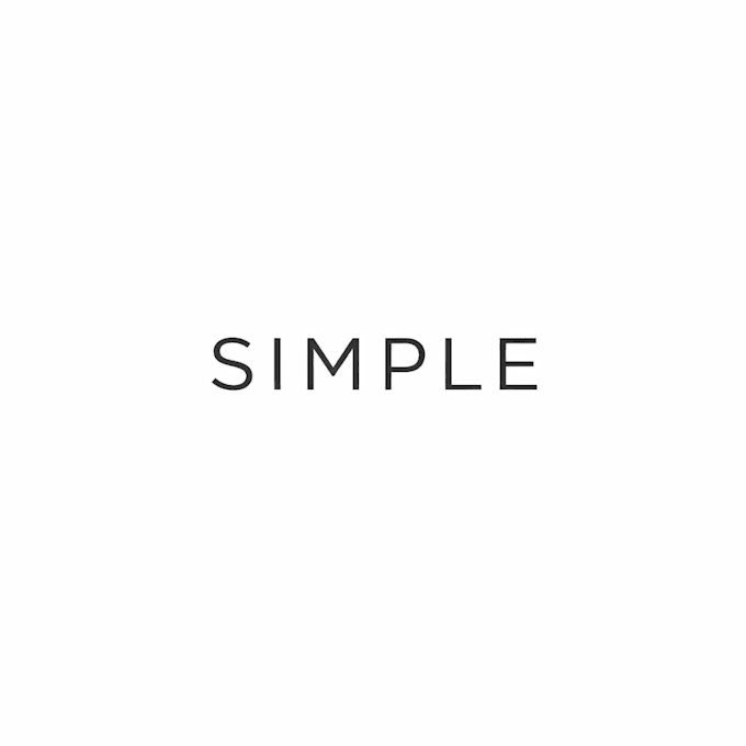 design a clean minimalist logo for your brand